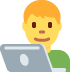 male technologist emoji
