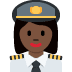 👩🏿‍✈️