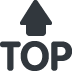 Top with upwards arrow above 🔝