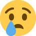 Crying face 😢